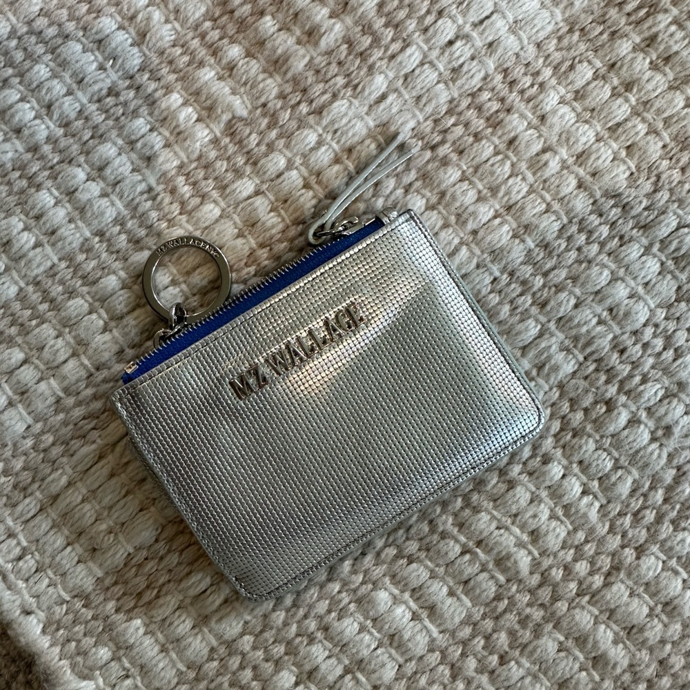 MZ Wallace Silver Wallet